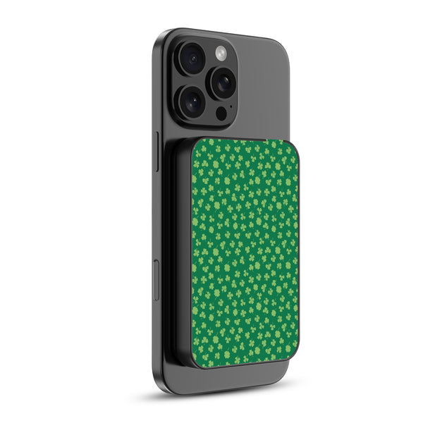MyBat Design Lab 5000mAh Magnetic Wireless Power Bank - Black - Lucky Clover - MPBBAT131-BK-466-2.jpg