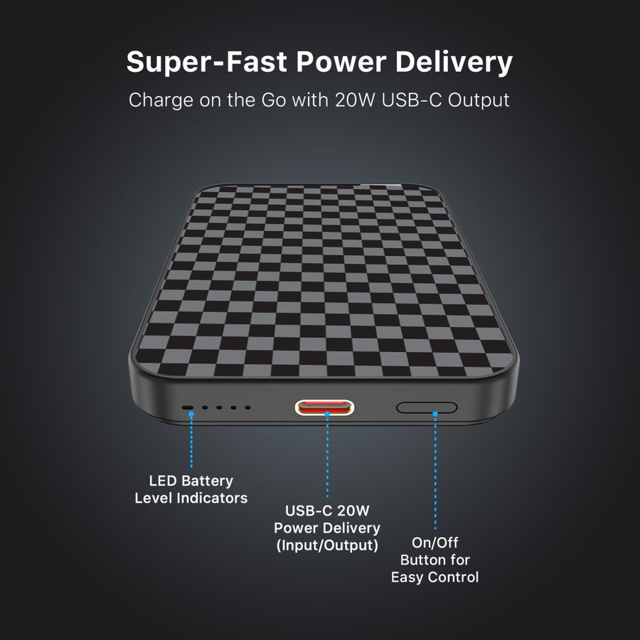 MyBat Design Lab 5000mAh Magnetic Wireless Power Bank - Black - Tuxedo Check - MPBBAT131-BK-477-7.jpg