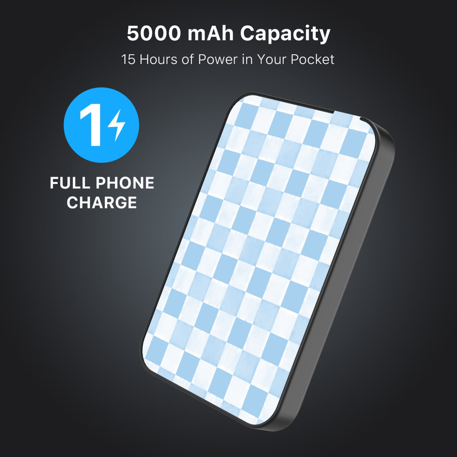 MyBat Design Lab 5000mAh Magnetic Wireless Power Bank - Black - Sky Blue Check - MPBBAT131-BK-478-8.jpg