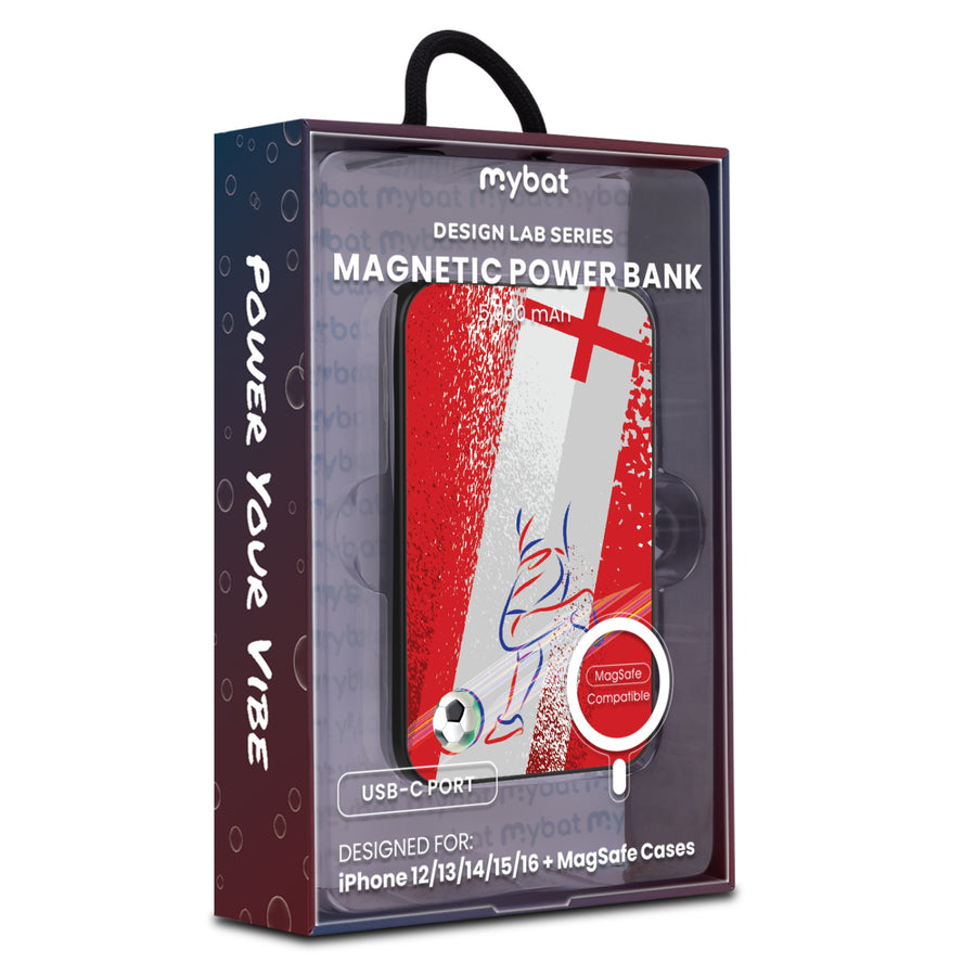 MyBat Design Lab 5000mAh Magnetic Wireless Power Bank - Black – England Soccer - MPBBAT131-BK-510-9.jpg