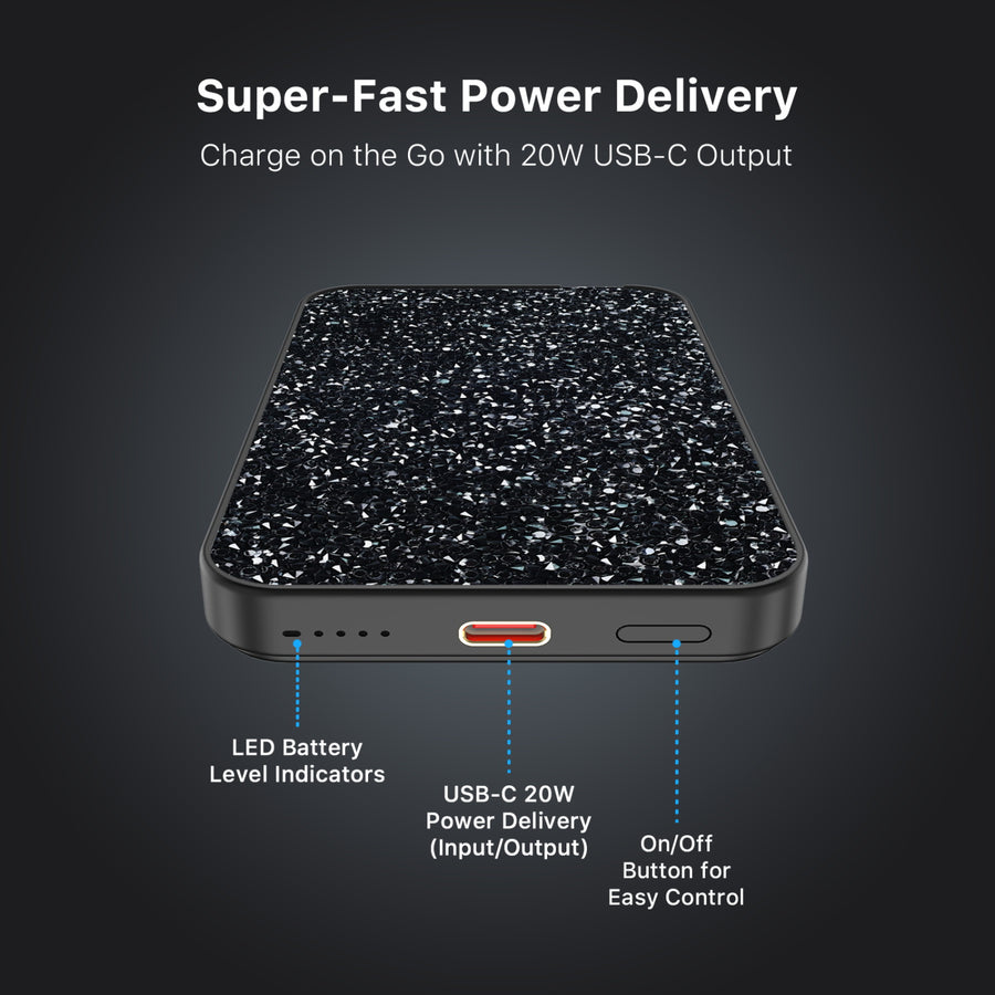 MyBat Design Lab 5000mAh Magnetic Wireless Power Bank – Black / Black Rhinestone - MPBBAT131-D01-7.jpg