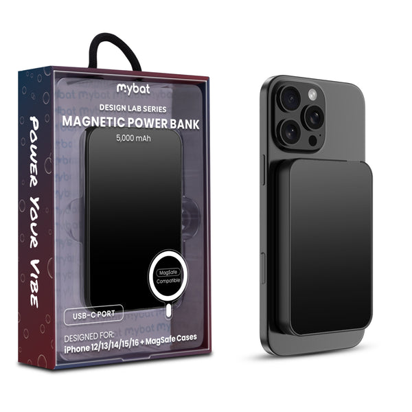 MyBat Design Lab 5000mAh Magnetic Wireless Power Bank - Black / Black - MPBBAT131-D03-1.jpg