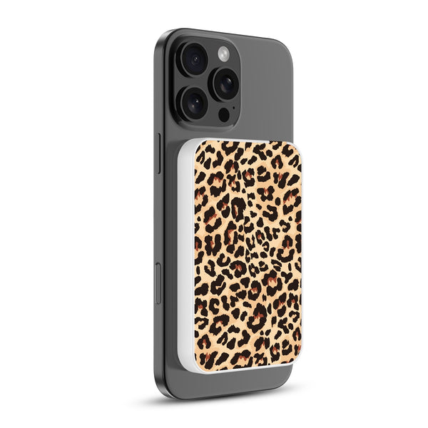 MyBat Design Lab 5000mAh Magnetic Wireless Power Bank - White - Leopard Print - MPBBAT132-WH-005-2.jpg