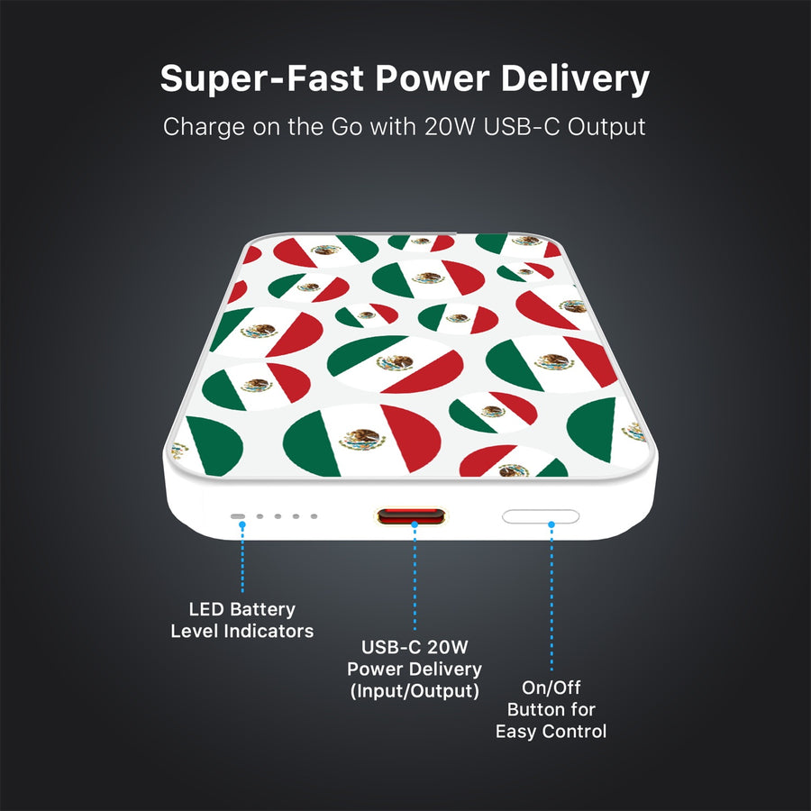 MyBat Design Lab 5000mAh Magnetic Wireless Power Bank - White - Mexican Pride - MPBBAT132-WH-025-7.jpg