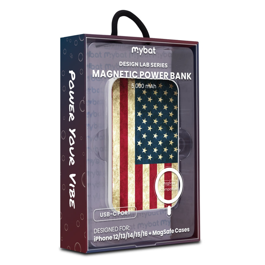 MyBat Design Lab 5000mAh Magnetic Wireless Power Bank - White - American Flag - MPBBAT132-WH-043-9.jpg