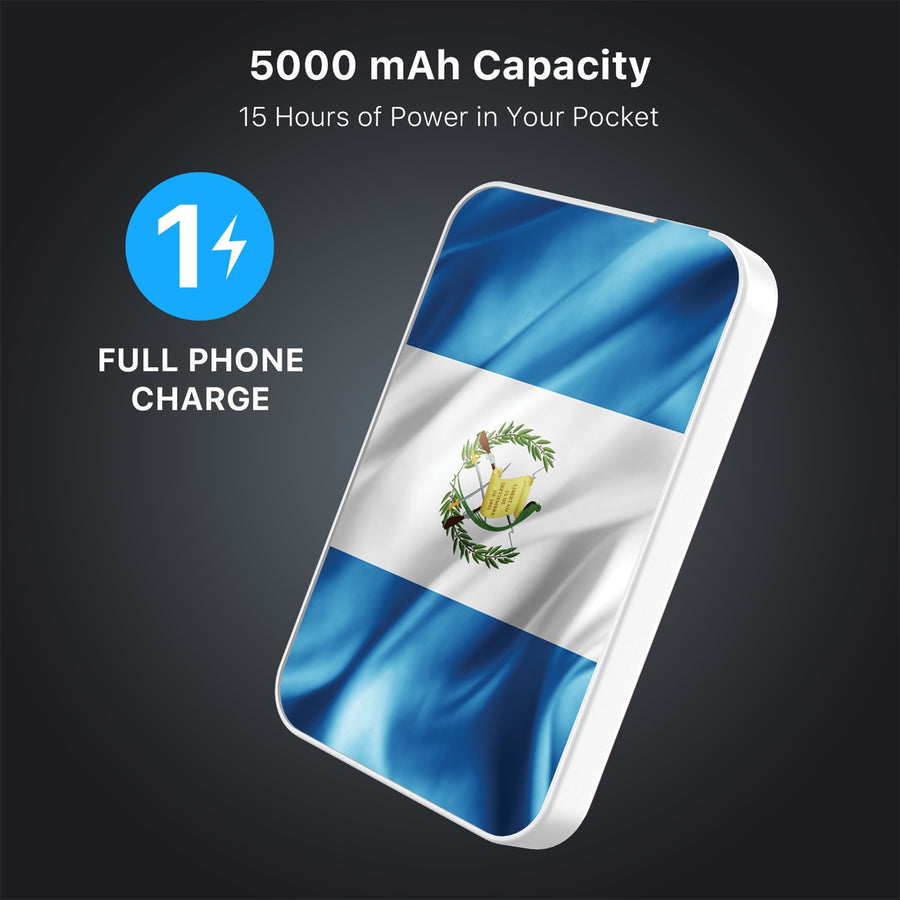 MyBat Design Lab 5000mAh Magnetic Wireless Power Bank - White - Guatemalan Flag - MPBBAT132-WH-045-8.jpg