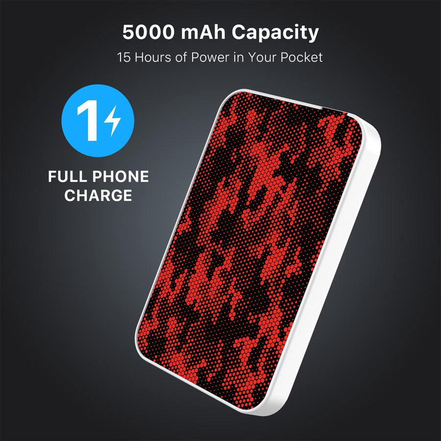 MyBat Design Lab 5000mAh Magnetic Wireless Power Bank - White - Red Digital Camouflage - MPBBAT132-WH-086-8.jpg