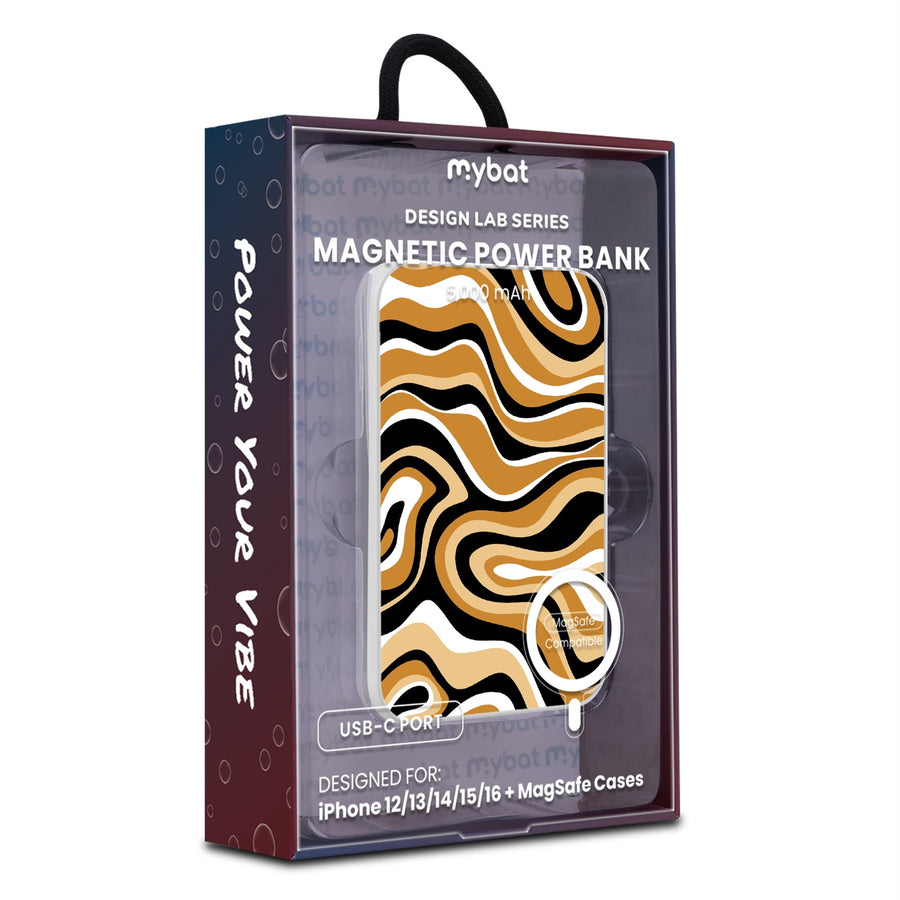MyBat Design Lab 5000mAh Magnetic Wireless Power Bank - White - Groovy Golden Swirls - MPBBAT132-WH-093-9.jpg