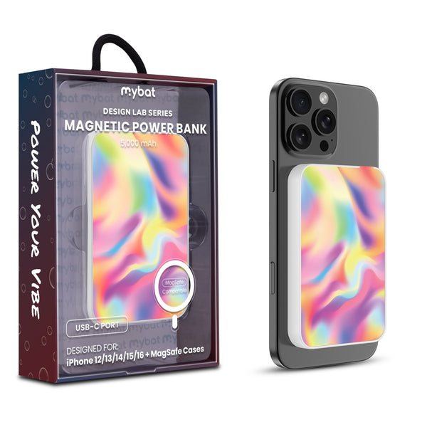 MyBat Design Lab 5000mAh Magnetic Wireless Power Bank - White - Iridescent - MPBBAT132-WH-101-1.jpg