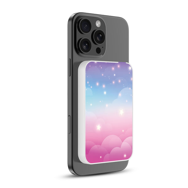 MyBat Design Lab 5000mAh Magnetic Wireless Power Bank - White - Clouds & Stars - MPBBAT132-WH-110-2.jpg