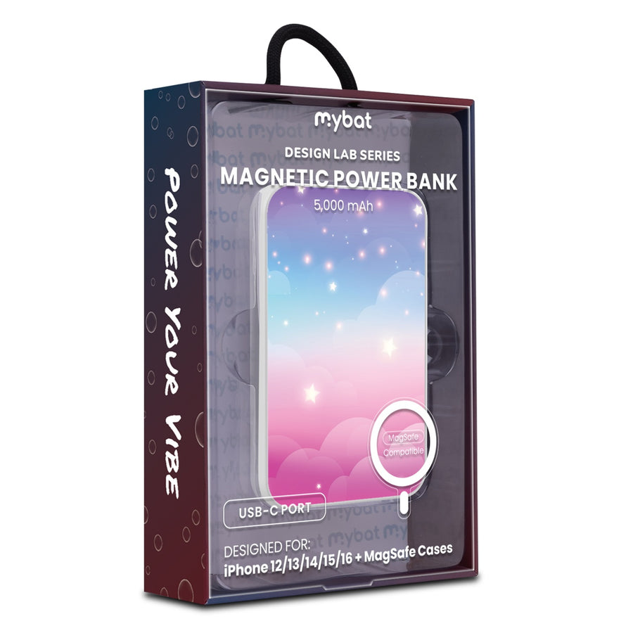 MyBat Design Lab 5000mAh Magnetic Wireless Power Bank - White - Clouds & Stars - MPBBAT132-WH-110-9.jpg