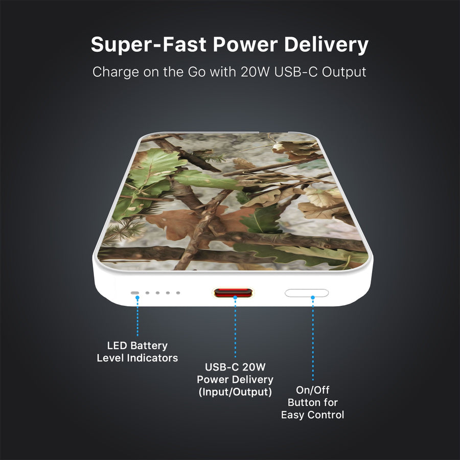 MyBat Design Lab 5000mAh Magnetic Wireless Power Bank - White - Forest Camouflage - MPBBAT132-WH-117-7.jpg