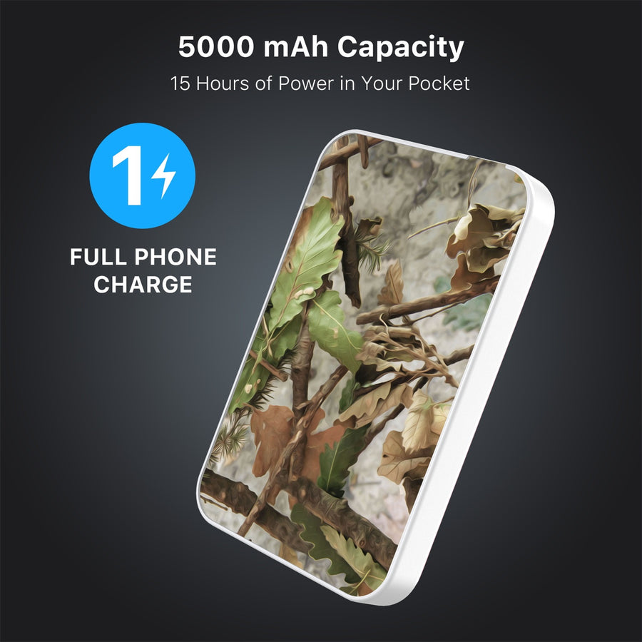 MyBat Design Lab 5000mAh Magnetic Wireless Power Bank - White - Forest Camouflage - MPBBAT132-WH-117-8.jpg