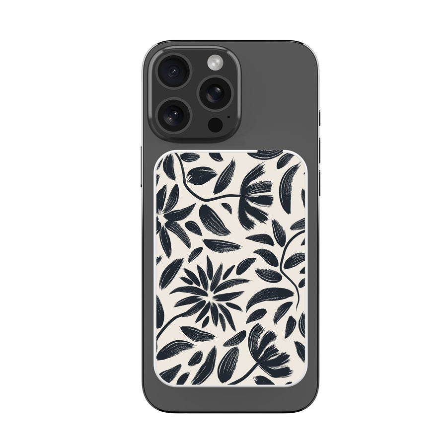 MyBat Design Lab 5000mAh Magnetic Wireless Power Bank - White - Vintage Floral - MPBBAT132-WH-124-3.jpg