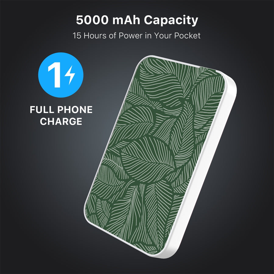 MyBat Design Lab 5000mAh Magnetic Wireless Power Bank - White - Leaves - MPBBAT132-WH-125-8.jpg