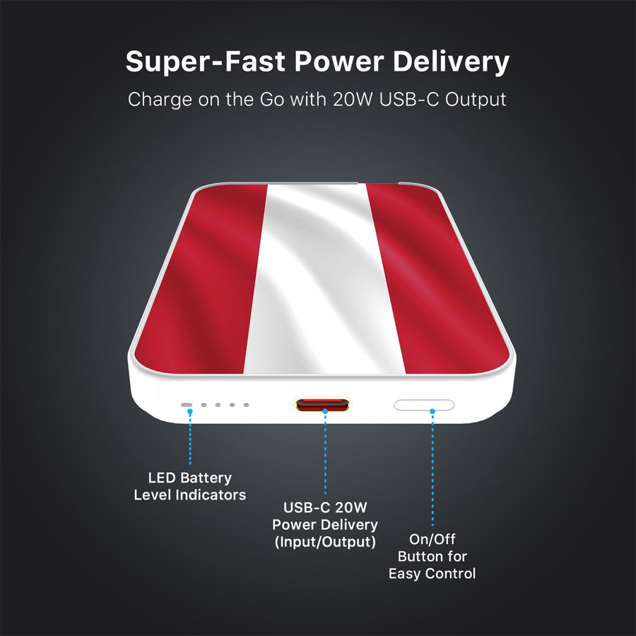 MyBat Design Lab 5000mAh Magnetic Wireless Power Bank - White - Austria Flag - MPBBAT132-WH-141-7.jpg