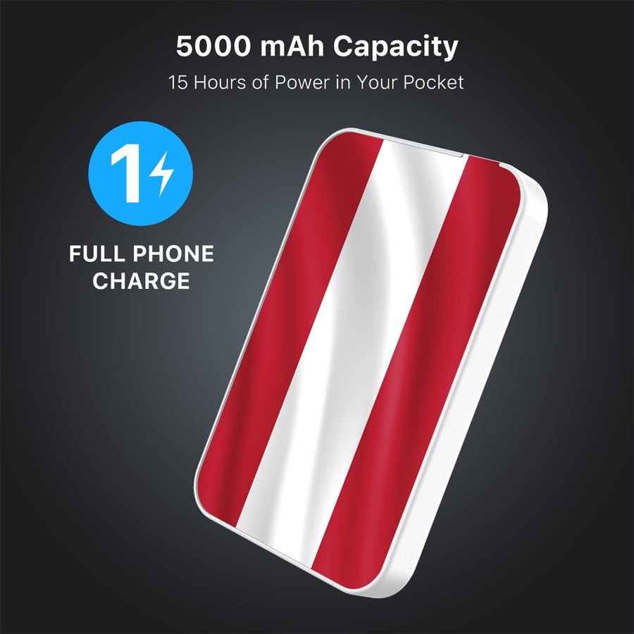 MyBat Design Lab 5000mAh Magnetic Wireless Power Bank - White - Austria Flag - MPBBAT132-WH-141-8.jpg