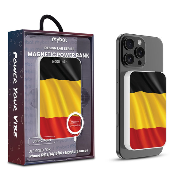 MyBat Design Lab 5000mAh Magnetic Wireless Power Bank - White - Belgium Flag - MPBBAT132-WH-142-1.jpg
