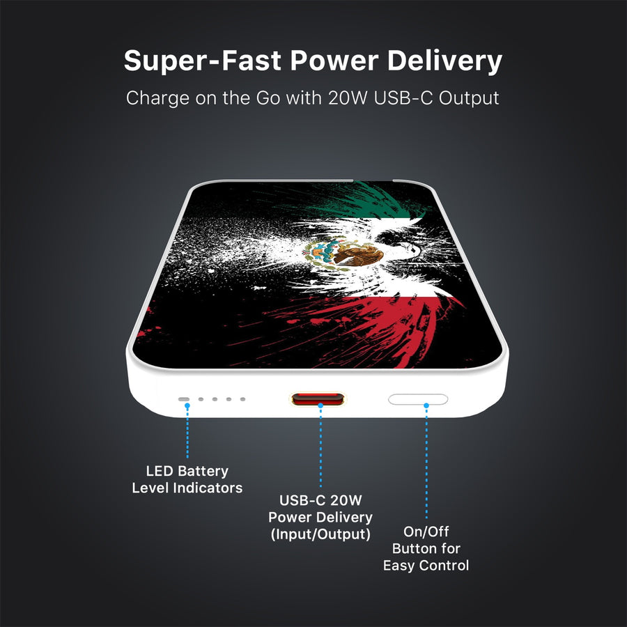 MyBat Design Lab 5000mAh Magnetic Wireless Power Bank - White - Mexican Heritage - MPBBAT132-WH-170-7.jpg