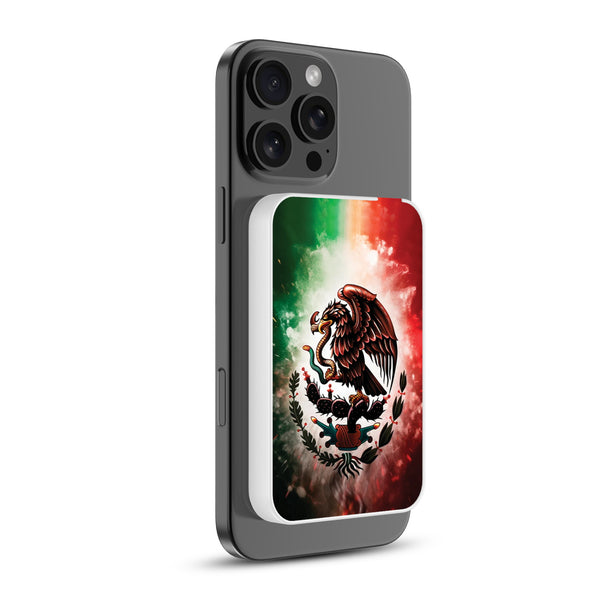 MyBat Design Lab 5000mAh Magnetic Wireless Power Bank - White - Viva Mexico - MPBBAT132-WH-179-2.jpg