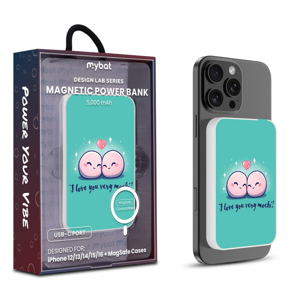 MyBat Design Lab 5000mAh Magnetic Wireless Power Bank - White - Mochi Love - MPBBAT132-WH-211-1.jpg