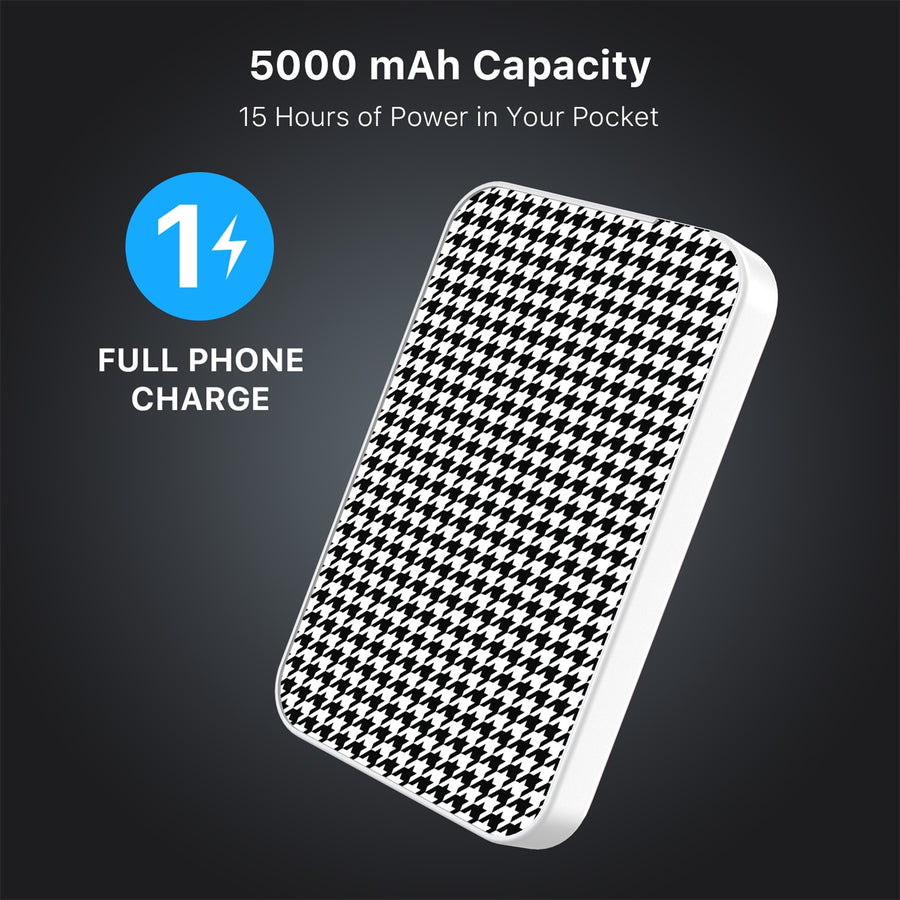 MyBat Design Lab 5000mAh Magnetic Wireless Power Bank - White - Classic Houndstooth - MPBBAT132-WH-215-8.jpg