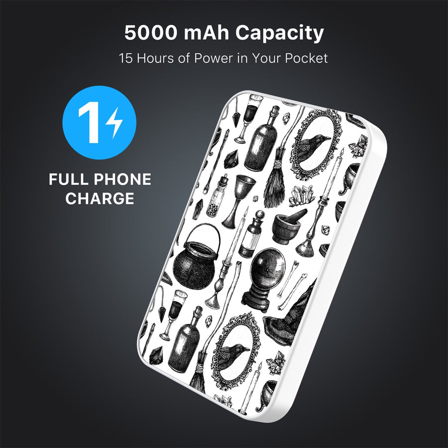 MyBat Design Lab 5000mAh Magnetic Wireless Power Bank - White - Mystic Elixirs - MPBBAT132-WH-239-8.jpg
