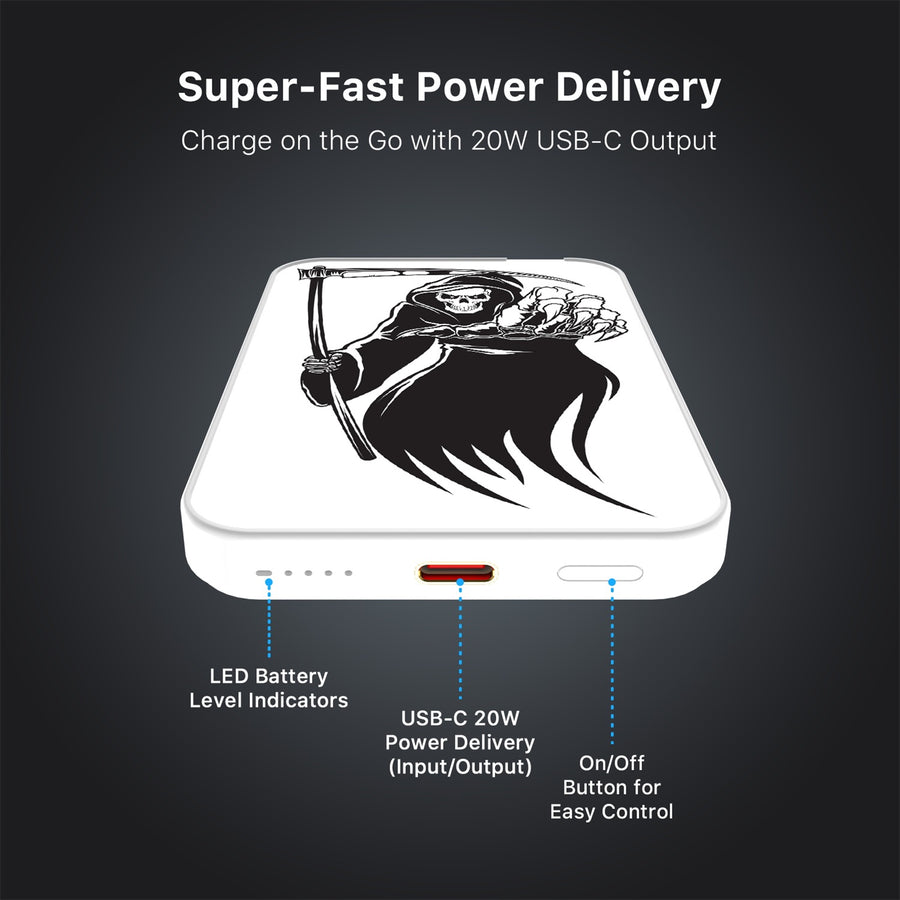 MyBat Design Lab 5000mAh Magnetic Wireless Power Bank - White - Grim Reaper - MPBBAT132-WH-240-7.jpg