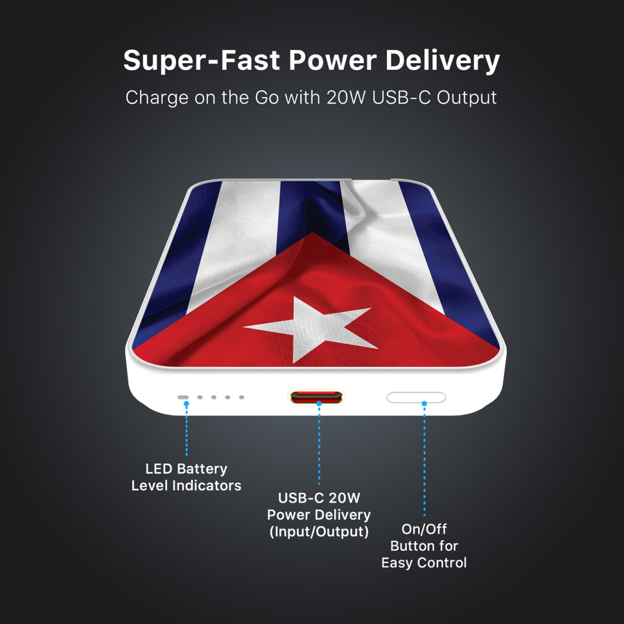 MyBat Design Lab 5000mAh Magnetic Wireless Power Bank - White - Cuba Flag - MPBBAT132-WH-309-7.jpg