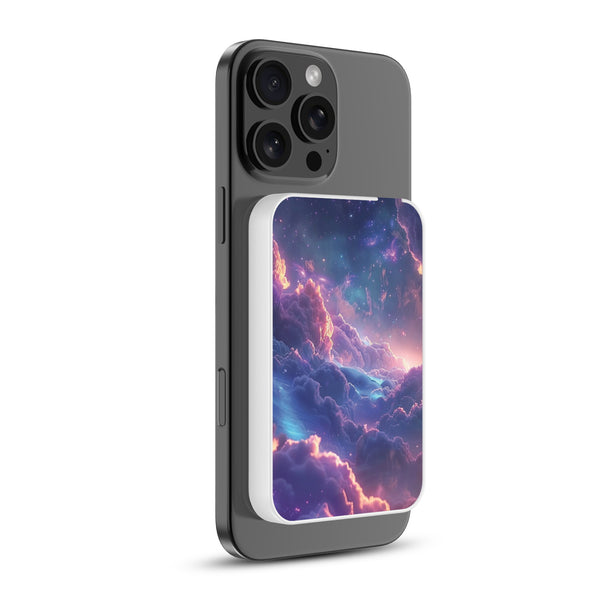MyBat Design Lab 5000mAh Magnetic Wireless Power Bank - White - Galaxy Clouds - MPBBAT132-WH-345-2.jpg