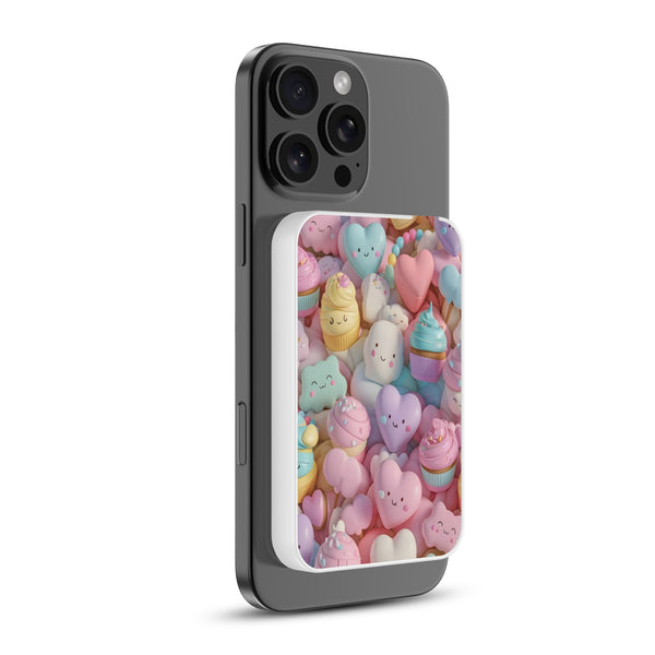 MyBat Design Lab 5000mAh Magnetic Wireless Power Bank - White - Candy Love - MPBBAT132-WH-354-2.jpg