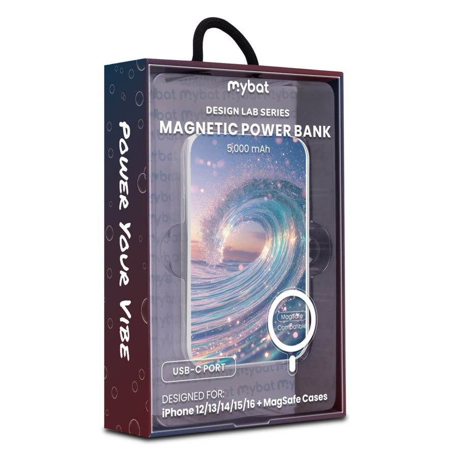 MyBat Design Lab 5000mAh Magnetic Wireless Power Bank - White - Dreamy Waves - MPBBAT132-WH-379-9.jpg