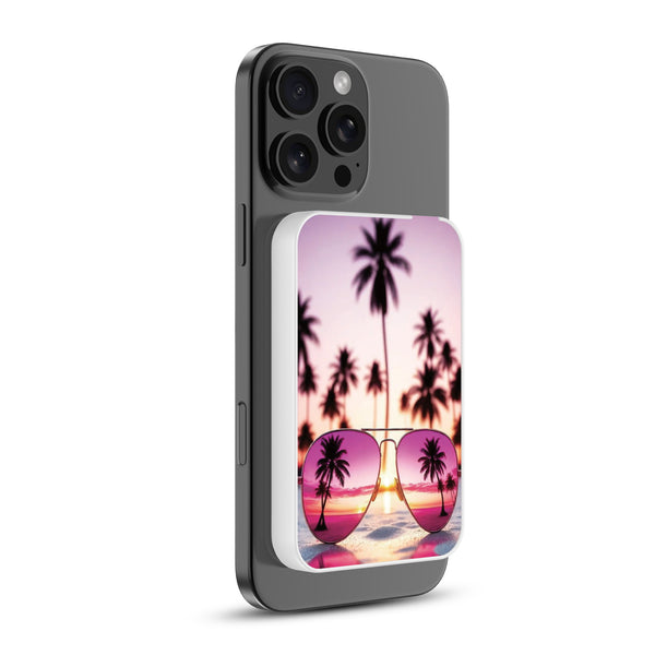 MyBat Design Lab 5000mAh Magnetic Wireless Power Bank - White - California Sunset - MPBBAT132-WH-385-2.jpg