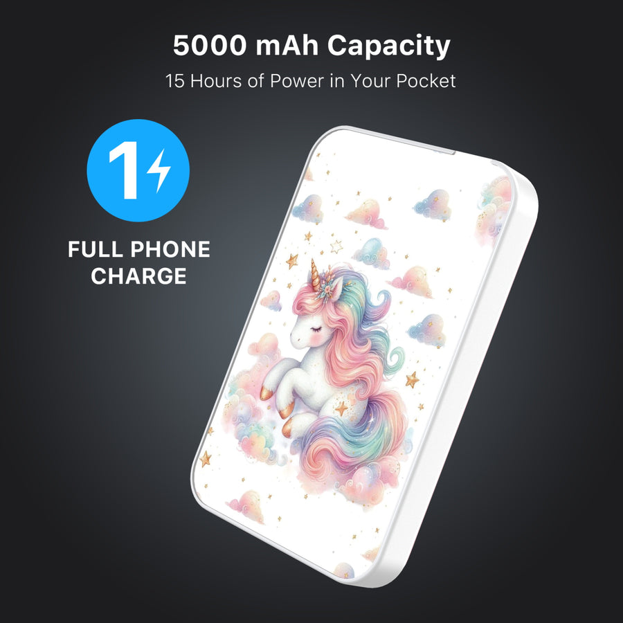 MyBat Design Lab 5000mAh Magnetic Wireless Power Bank - White - Rainbow Unicorn - MPBBAT132-WH-392-8.jpg