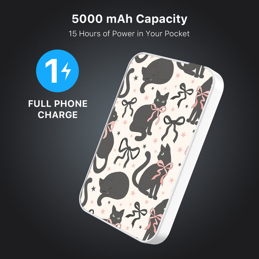 MyBat Design Lab 5000mAh Magnetic Wireless Power Bank - White - Coquette Cat - MPBBAT132-WH-410-8.jpg