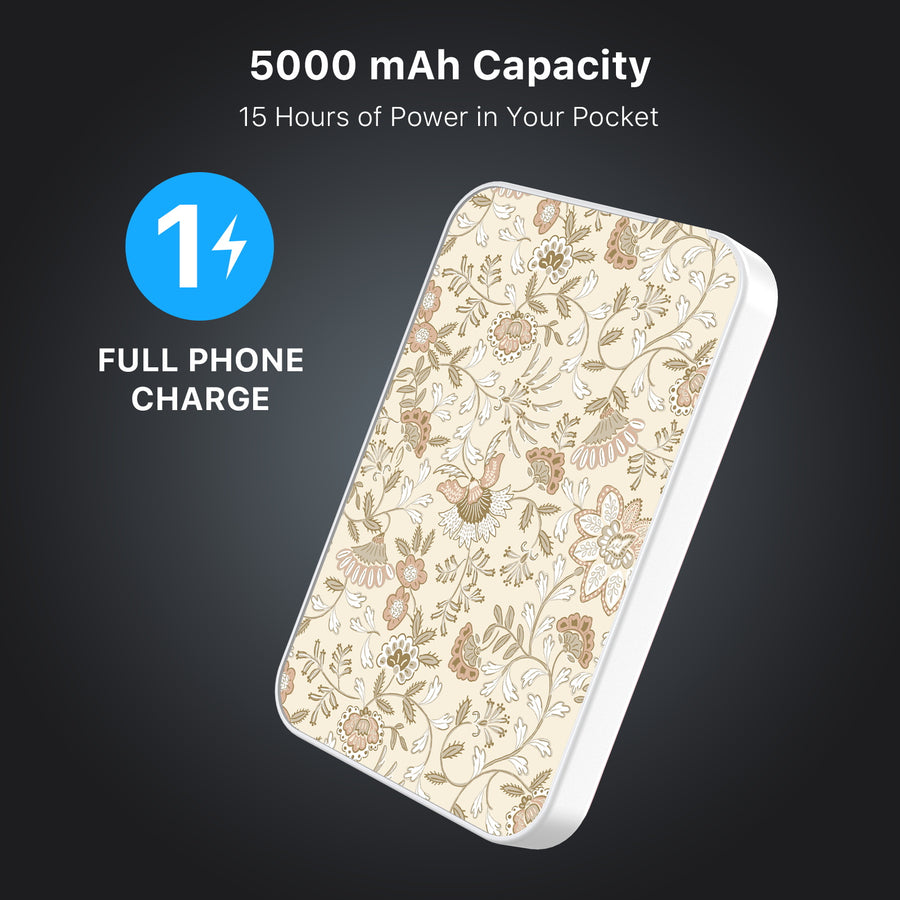MyBat Design Lab 5000mAh Magnetic Wireless Power Bank - White - Jacobean Floral - MPBBAT132-WH-425-8.jpg