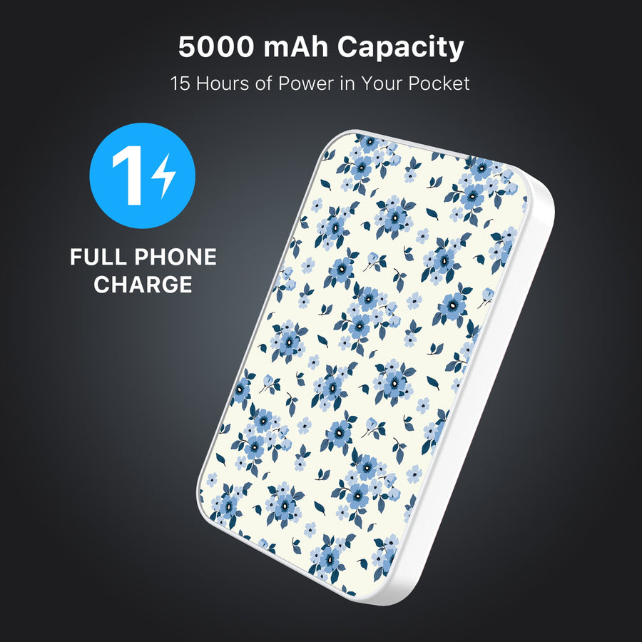 MyBat Design Lab 5000mAh Magnetic Wireless Power Bank - White - Porcelain Petals - MPBBAT132-WH-437-8.jpg