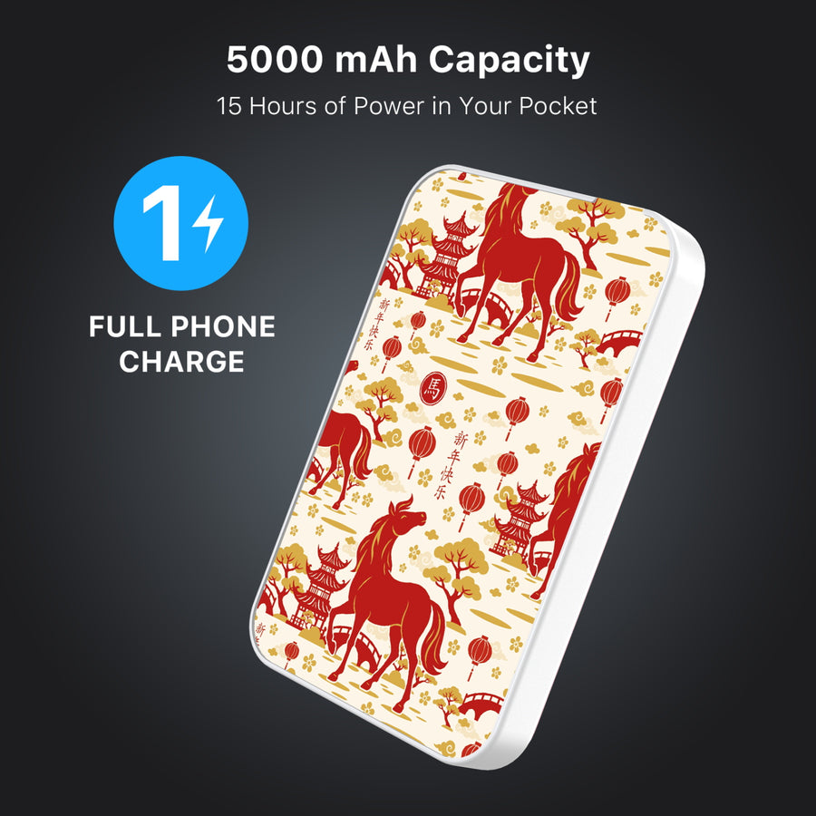 MyBat Design Lab 5000mAh Magnetic Wireless Power Bank - White - Year of the Horse - MPBBAT132-WH-461-8.jpg
