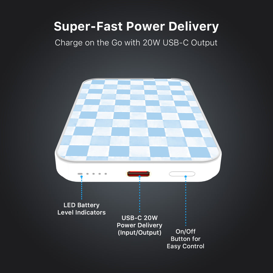 MyBat Design Lab 5000mAh Magnetic Wireless Power Bank - White - Sky Blue Check - MPBBAT132-WH-478-7.jpg