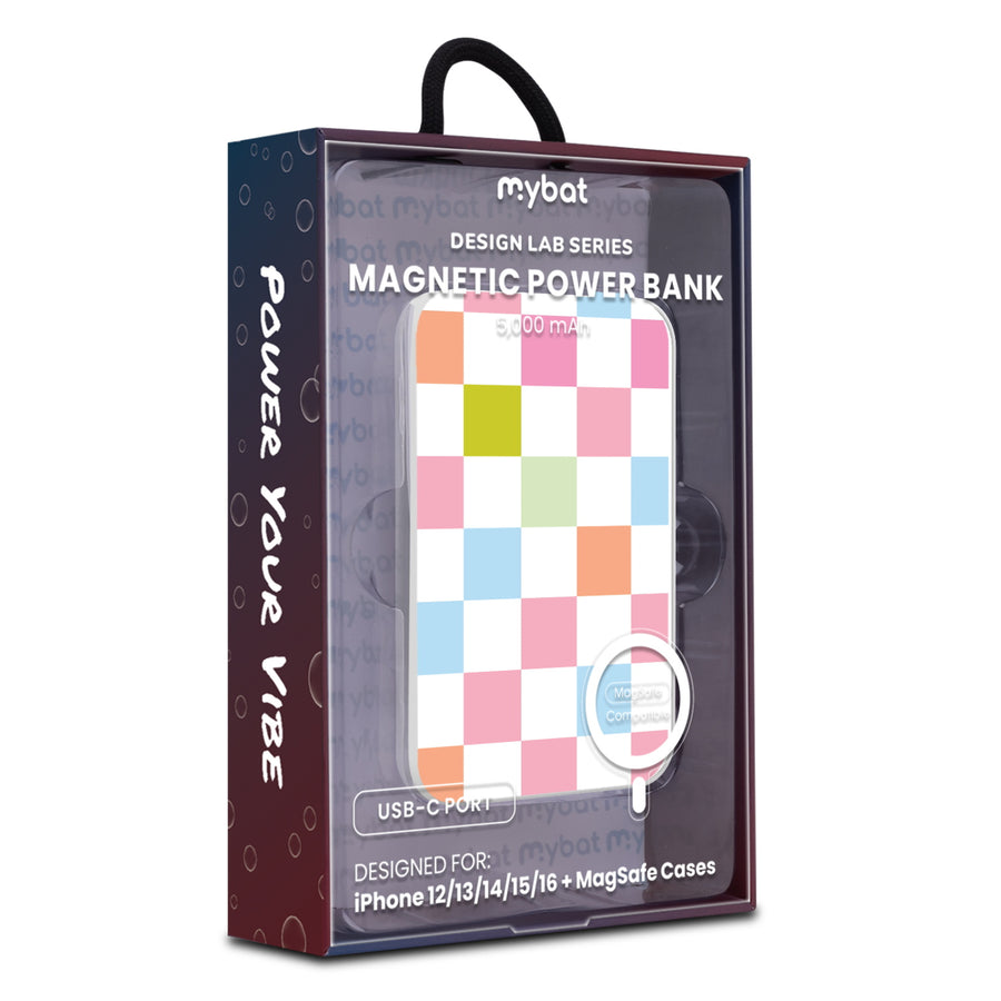MyBat Design Lab 5000mAh Magnetic Wireless Power Bank - White - Pastel Check - MPBBAT132-WH-480-9.jpg