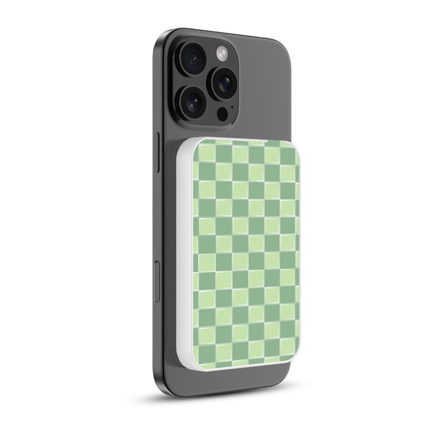 MyBat Design Lab 5000mAh Magnetic Wireless Power Bank - White - Matcha Check - MPBBAT132-WH-482-2.jpg