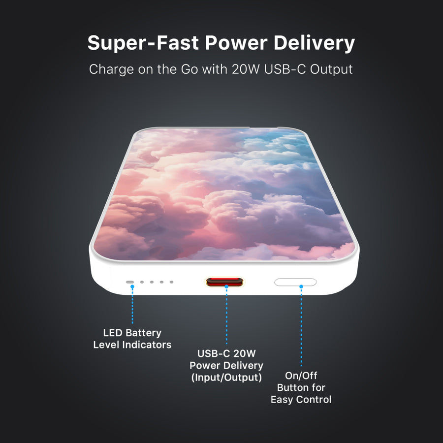 MyBat Design Lab 5000mAh Magnetic Wireless Power Bank - White - Cloudscape - MPBBAT132-WH-490-7.jpg