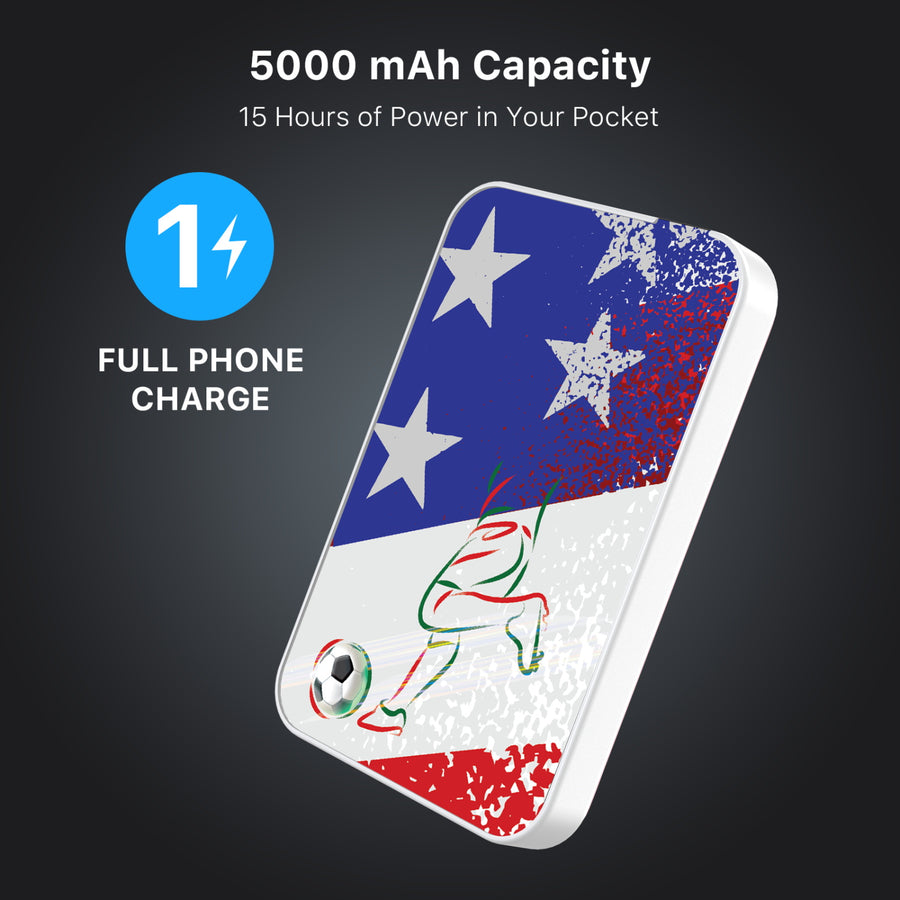 MyBat Design Lab 5000mAh Magnetic Wireless Power Bank - White – USA Soccer - MPBBAT132-WH-505-8.jpg