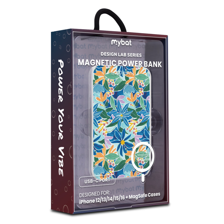 MyBat Design Lab 5000mAh Magnetic Wireless Power Bank - White – Exotic Bloom - MPBBAT132-WH-529-20.JPG