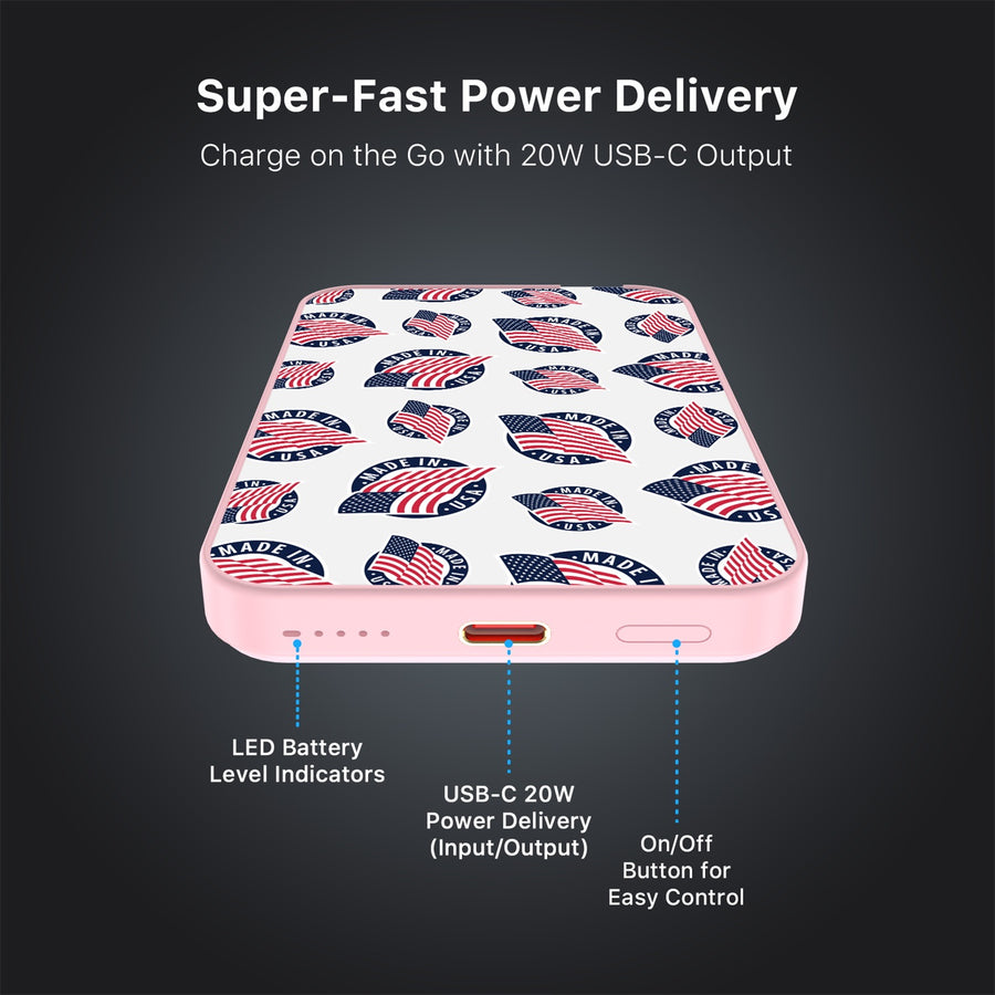 MyBat Design Lab 5000mAh Magnetic Wireless Power Bank - Pink - Made in the USA - MPBBAT133-PK-039-7.jpg