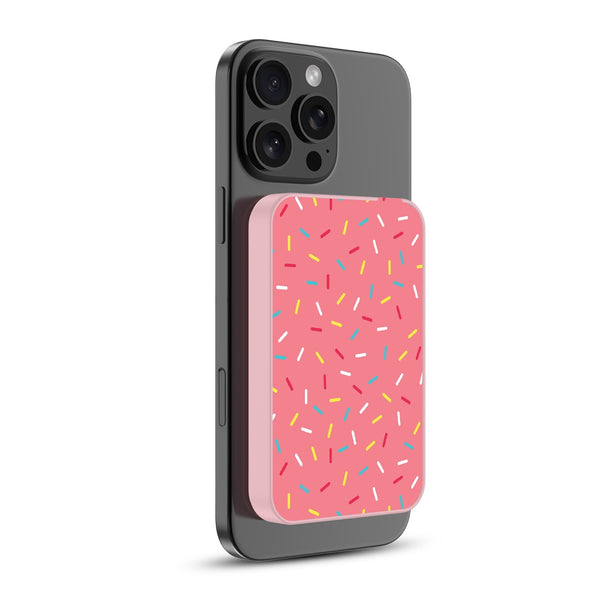 MyBat Design Lab 5000mAh Magnetic Wireless Power Bank - Pink - Sprinkles - MPBBAT133-PK-099-2.jpg