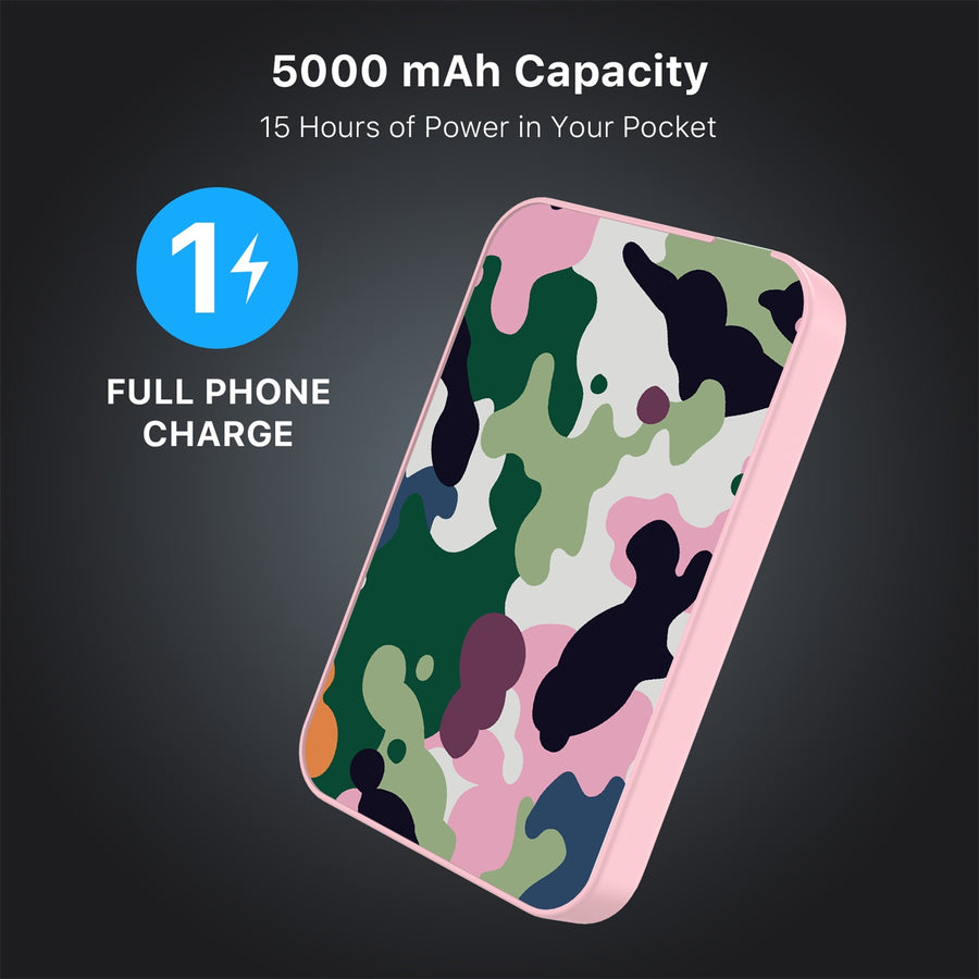 MyBat Design Lab 5000mAh Magnetic Wireless Power Bank - Pink - Multicolor Camouflage - MPBBAT133-PK-121-8.jpg
