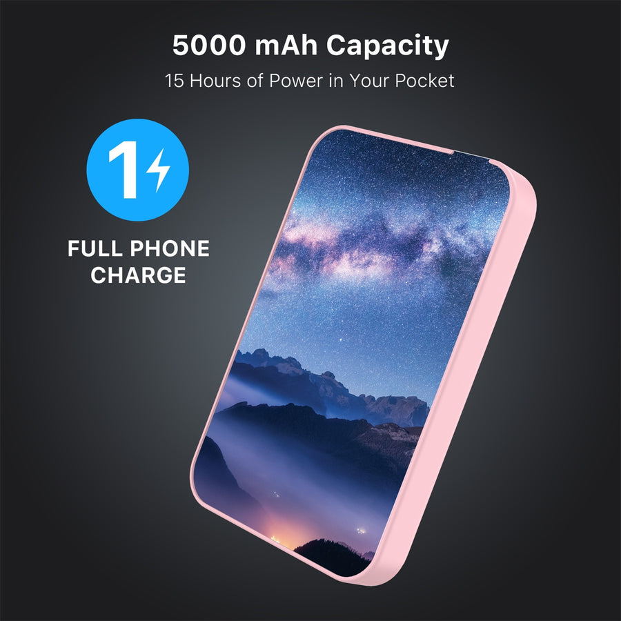 MyBat Design Lab 5000mAh Magnetic Wireless Power Bank - Pink - Celestial Mountains - MPBBAT133-PK-126-8.jpg