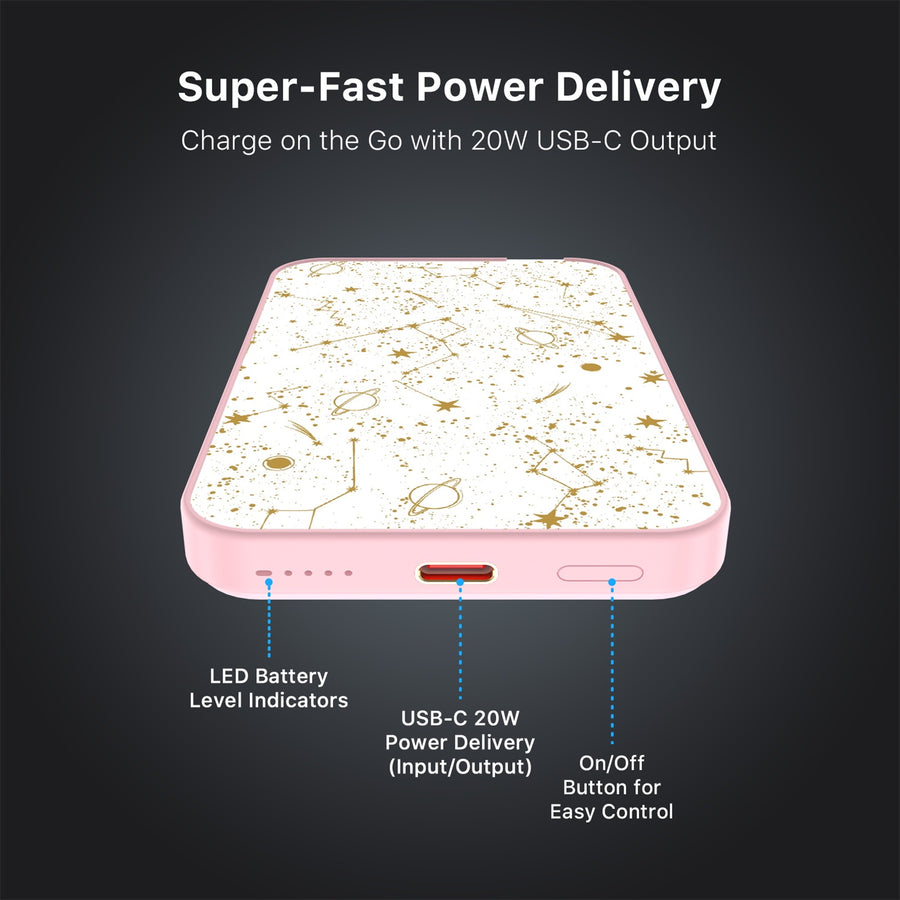 MyBat Design Lab 5000mAh Magnetic Wireless Power Bank - Pink - Constellations - MPBBAT133-PK-130-7.jpg