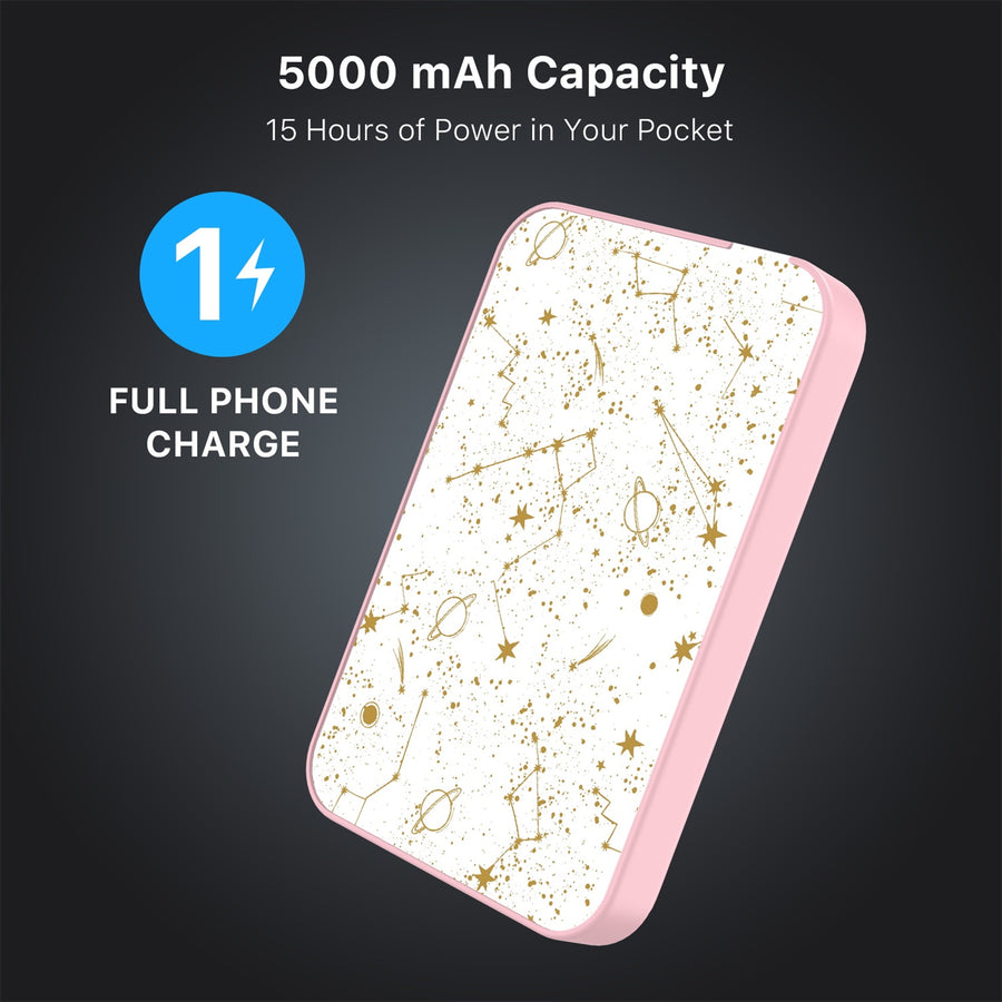 MyBat Design Lab 5000mAh Magnetic Wireless Power Bank - Pink - Constellations - MPBBAT133-PK-130-8.jpg